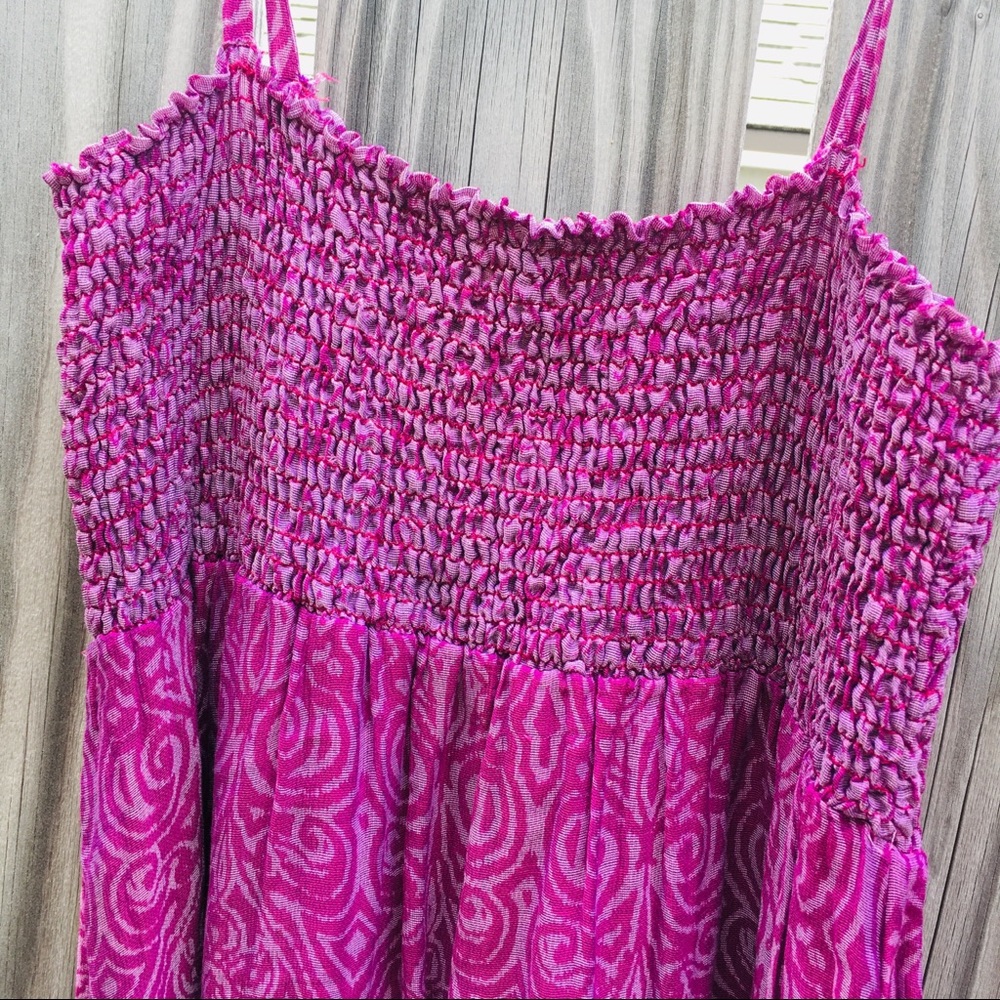 Ella Moss smocked dress /maxi skirt